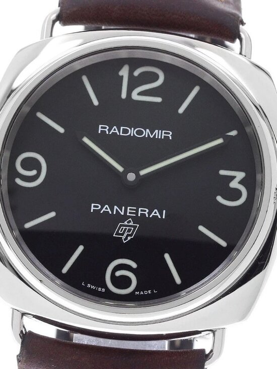 PANERAI Radiomir Base Logo 3 Days Acciaio PAM00753 Hand Winding Men\'s_959991